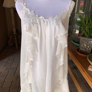 In Bloom White Lingerie Teddy